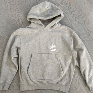 Authentic EE Gray Hoodie with Logo